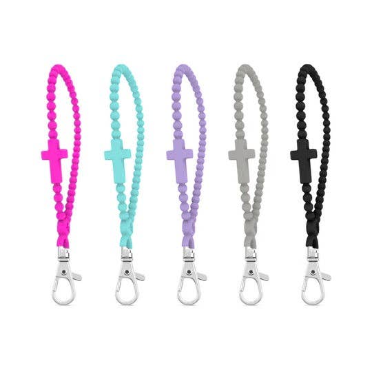 Ryan & Rose - Jesus Loop (Wristlet Keychain): Orchid