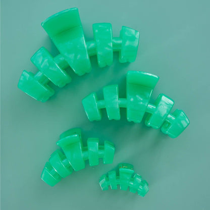 TELETIES - Classic Hair Clip | Medium | Spring Splash