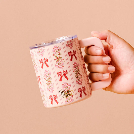 The Darling Effect - 14 oz Insulated Mug-Oh So Merry