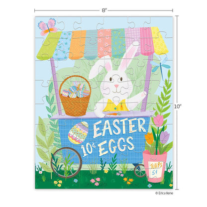 WerkShoppe - Easter Egg Cart 48 Piece Puzzle Snax