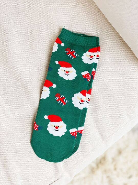 Christmas Printed Crew Socks