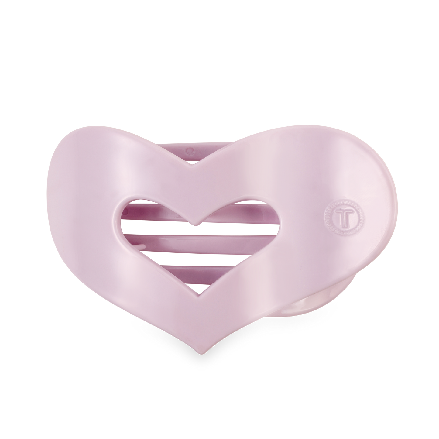 TELETIES - Purple Queen of Hearts Flat Hair Clip