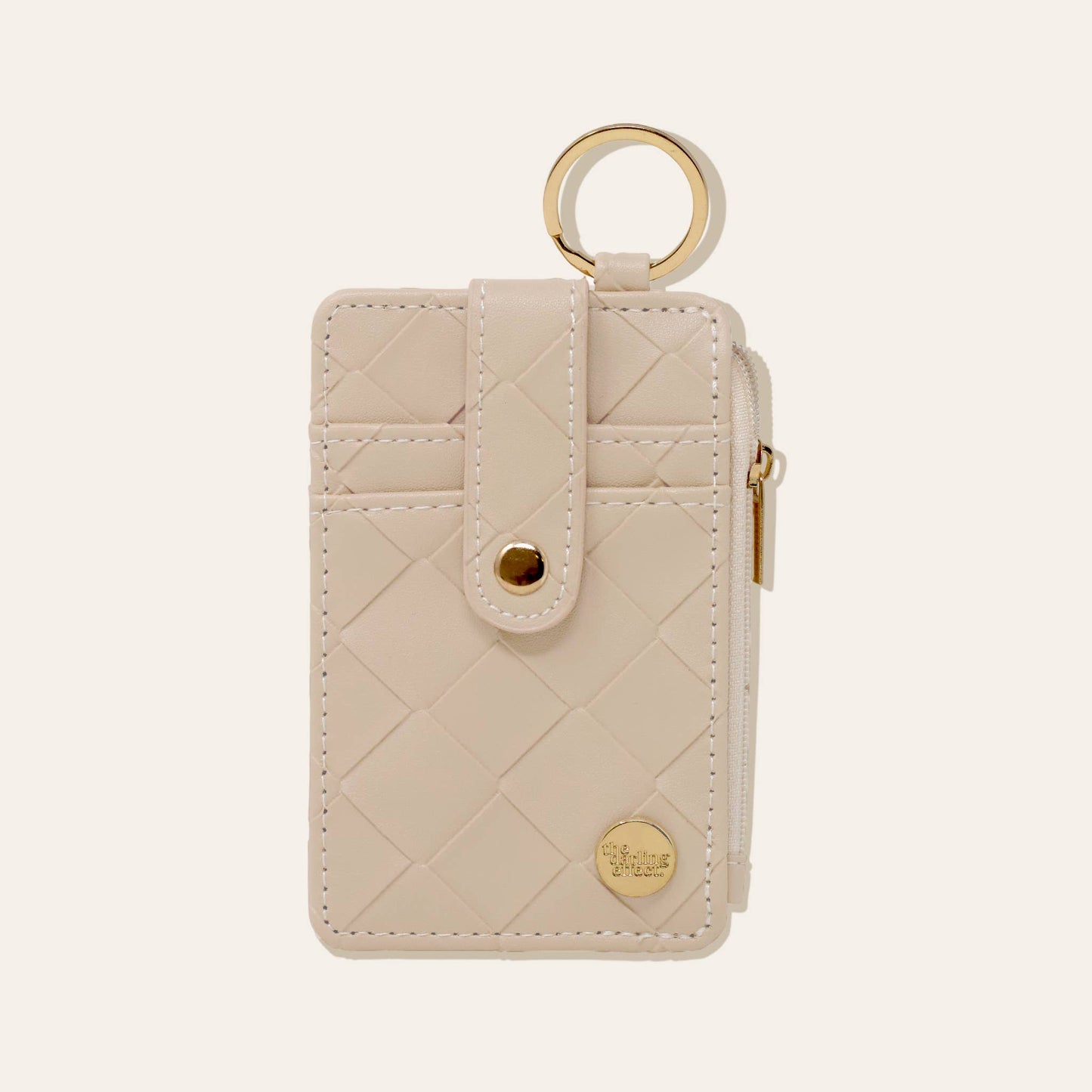 The Darling Effect - Keychain Wallet - Woven Oat