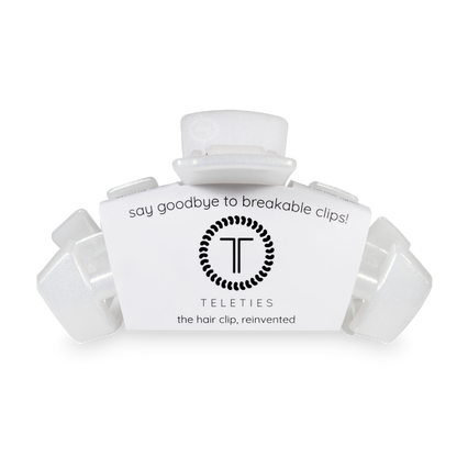 TELETIES - Classic Mother of Pearl Large Hair Clip