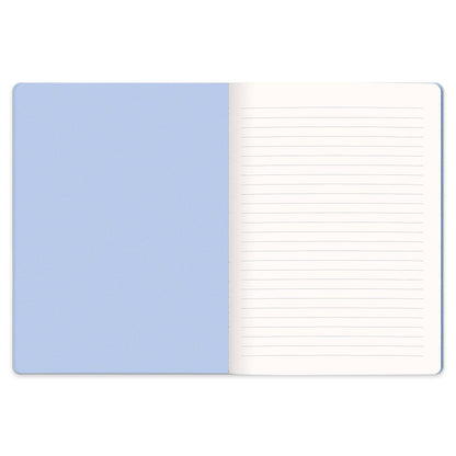 Studio Oh! - Pink Stripes Casey Notebook with Phone Loop