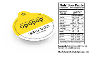 Opopop, Inc. - Pop Cups Discovery Collection Popcorn Kernels