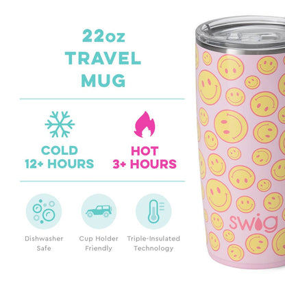 Swig Life - Oh Happy Day Travel Mug (22oz)