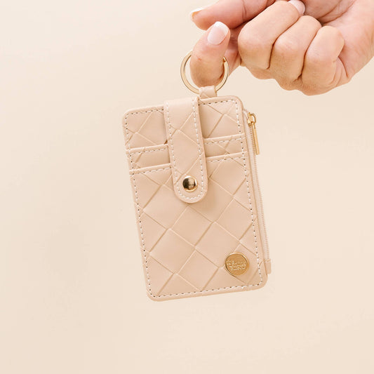 The Darling Effect - Keychain Wallet - Woven Oat