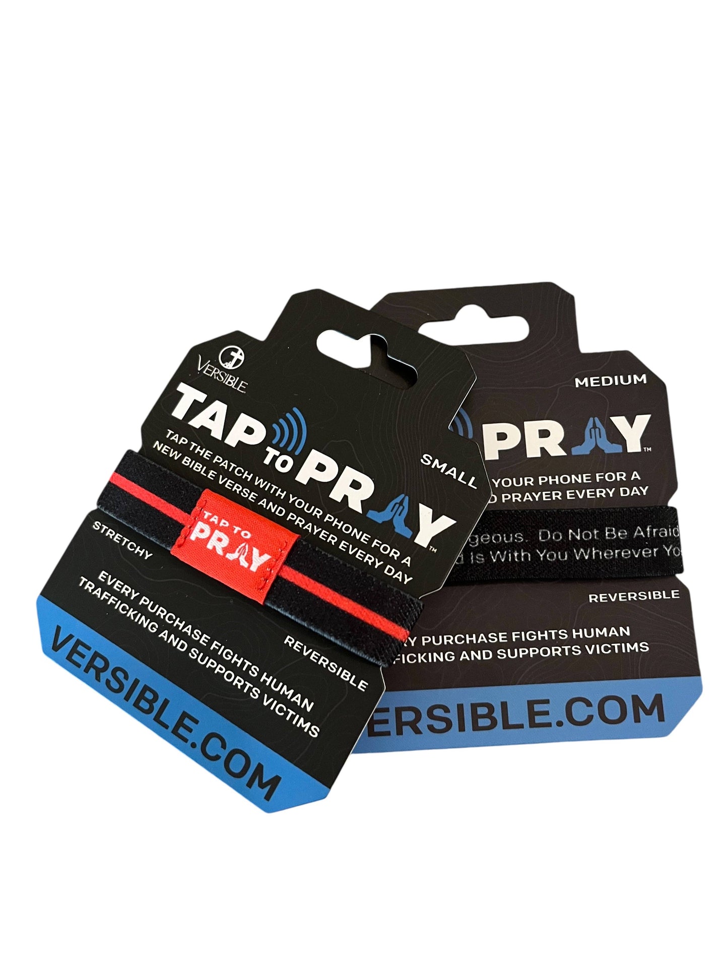 Versible - Tap To Pray® Wristband – First Responders - Firefighters: X-Small