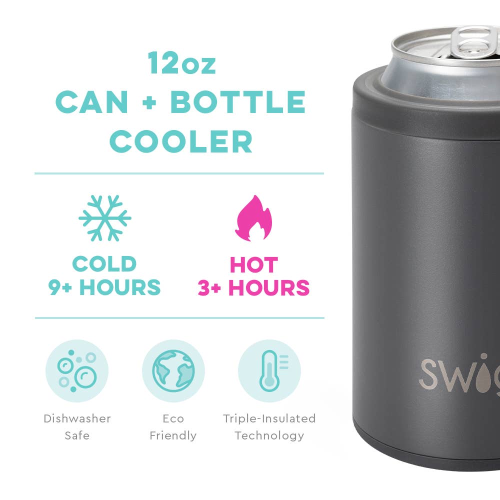 Swig Life - Grey Can + Bottle Cooler (12oz)