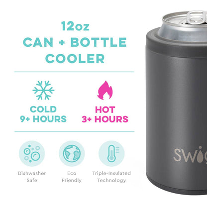 Swig Life - Grey Can + Bottle Cooler (12oz)