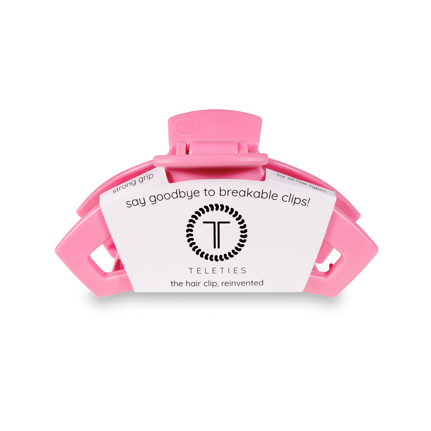 TELETIES - Open Peonies Please Medium Hair Clip