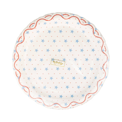 My Mind’s Eye - HAM1142 - Hamptons Petite Stars 9" Paper Plate
