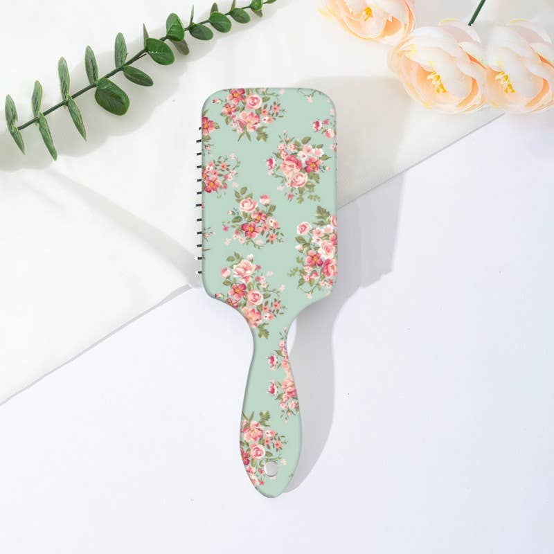 JOSSLYN by wall to wall - LARGE DETANGLE PADDLE HAIR BRUSH COMB | 40HC100: BOW B