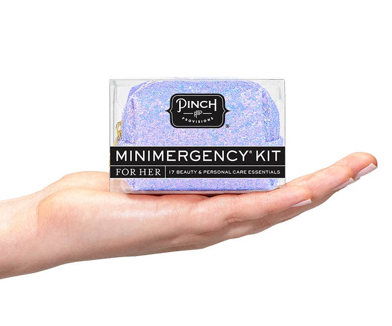Pinch Provisions - Periwinkle Glitter Minimergency Kit
