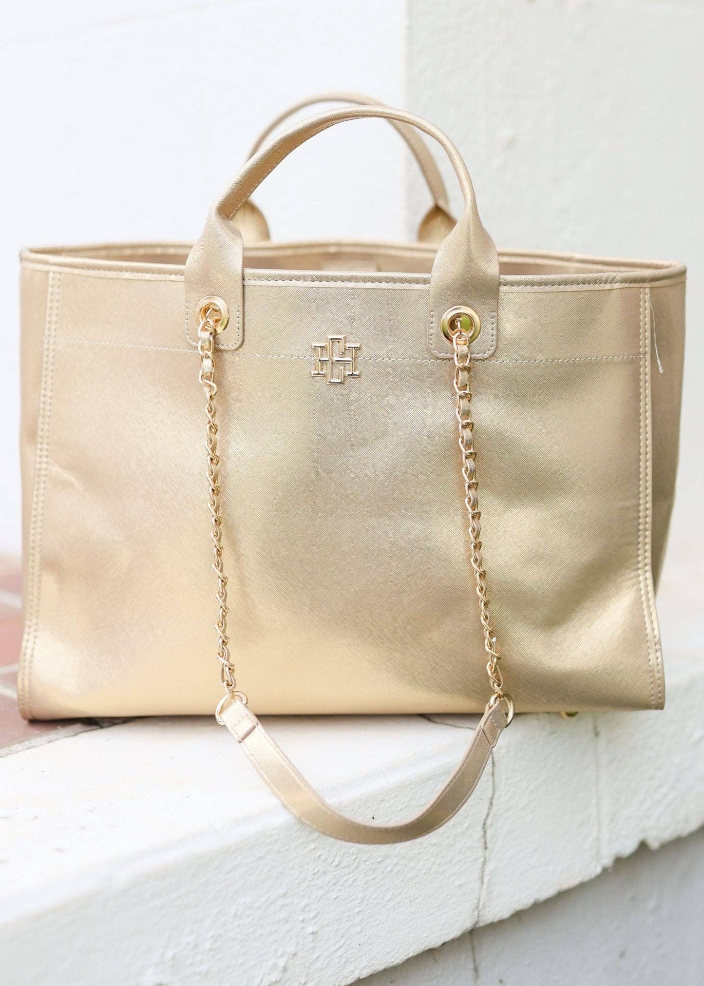 Melissa Tote Bag GOLD SAFFIANO