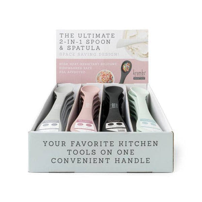 DM Merchandising - Krumbs Kitchen The Ultimate 2-in-1 Spoon & Spatula
