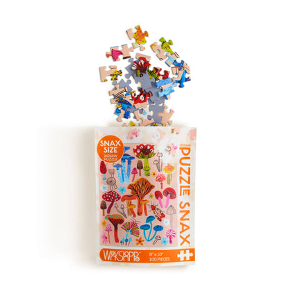 Mushroom Patch | 100 Piece Puzzle Snax