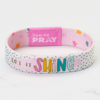 Versible - Tap To Pray® Kingfolk Series Wristband – Let It Shine: Small