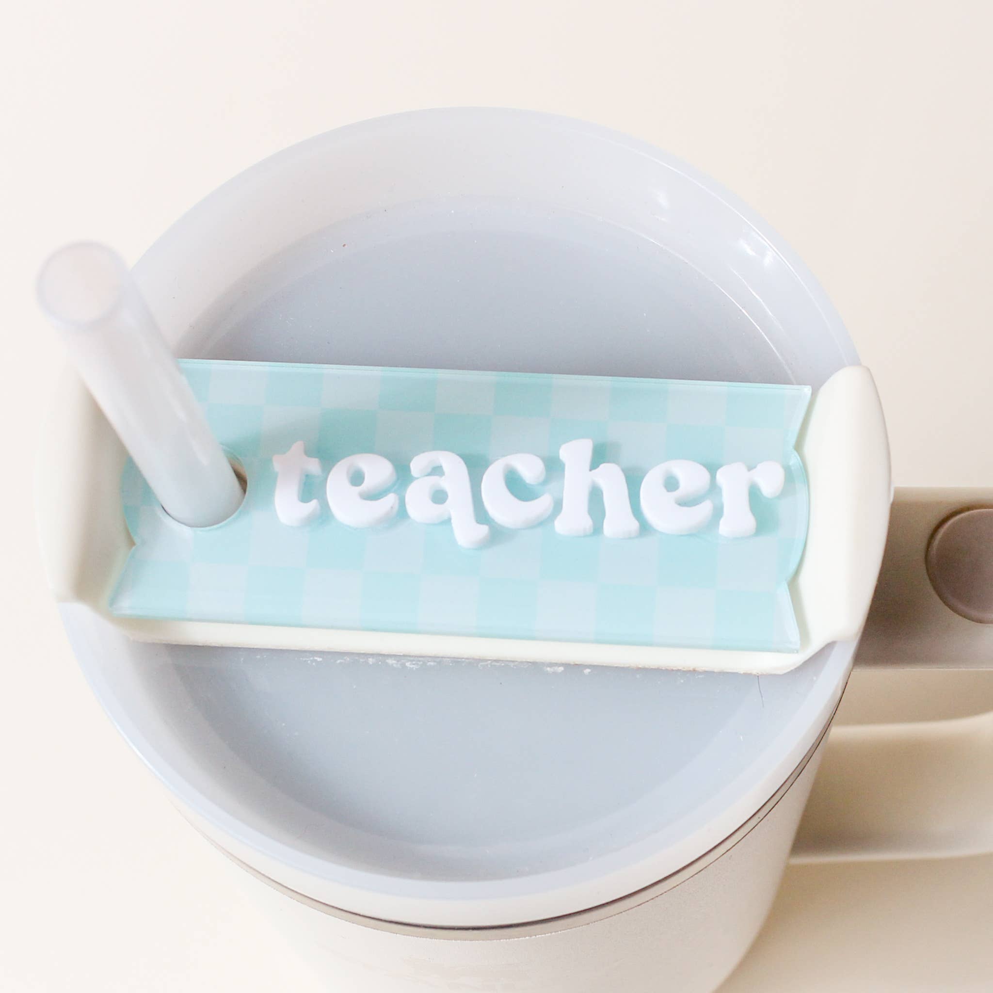 The Darling Effect Tumbler Lid Tag Teacher - Thumbnail 2