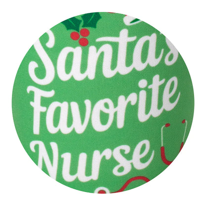 Santas Favorite Nurse Cup Coolie