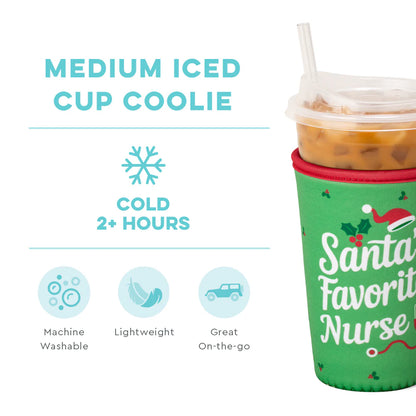 Santas Favorite Nurse Cup Coolie