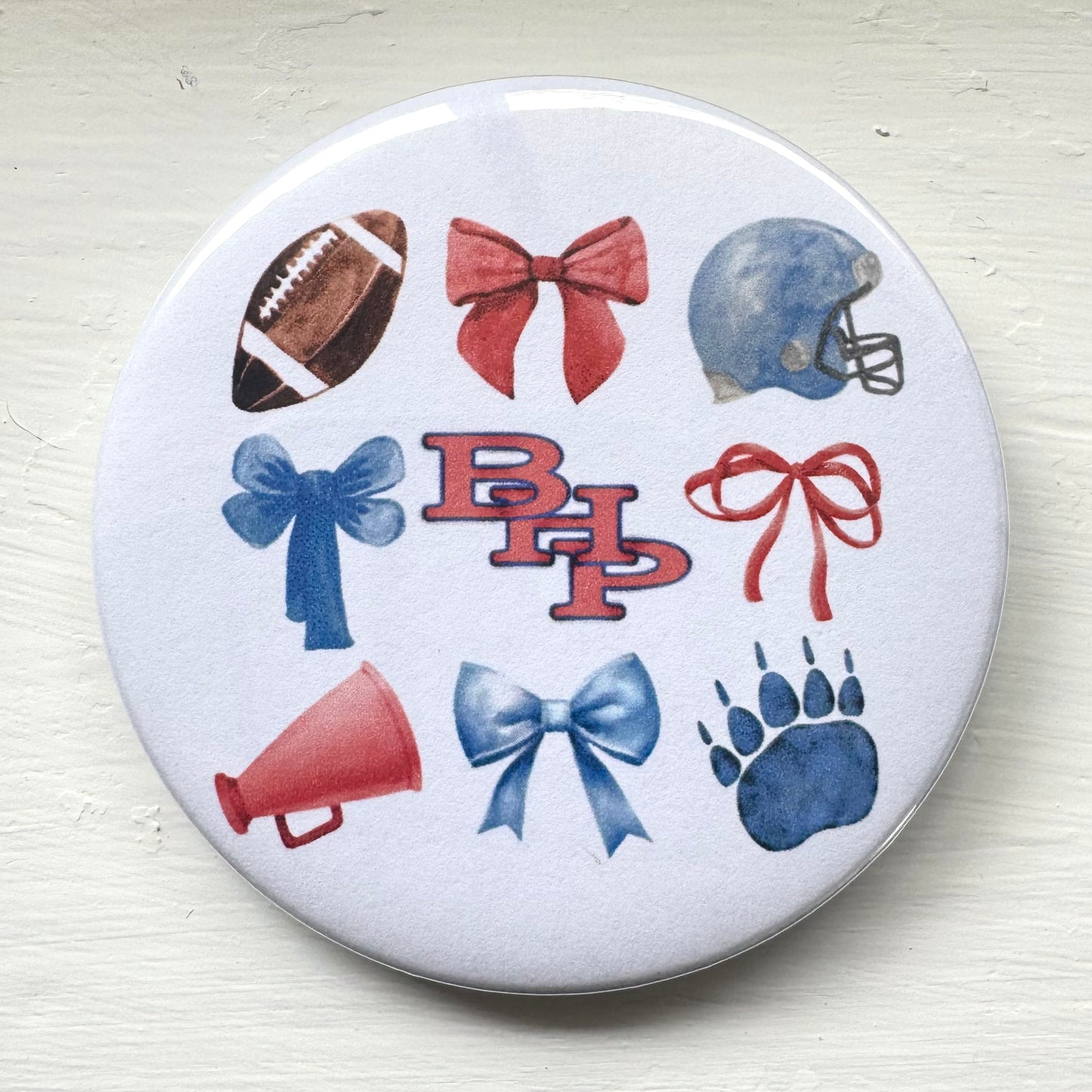 BHP Game Day Buttons