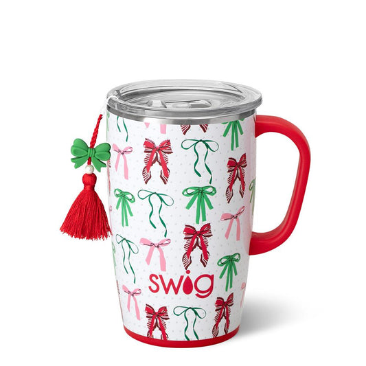 Swig Life - Ribbon & Bows Travel Mug (18oz)