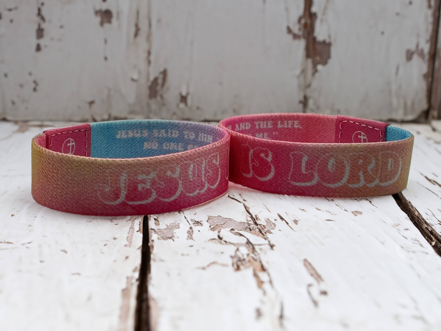 Versible - Happy Vibes / John 14:6 Wristband: X-Small