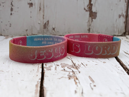 Versible - Happy Vibes / John 14:6 Wristband: Small