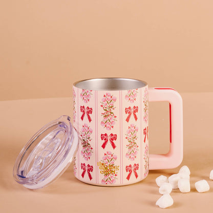 The Darling Effect - 14 oz Insulated Mug-Oh So Merry