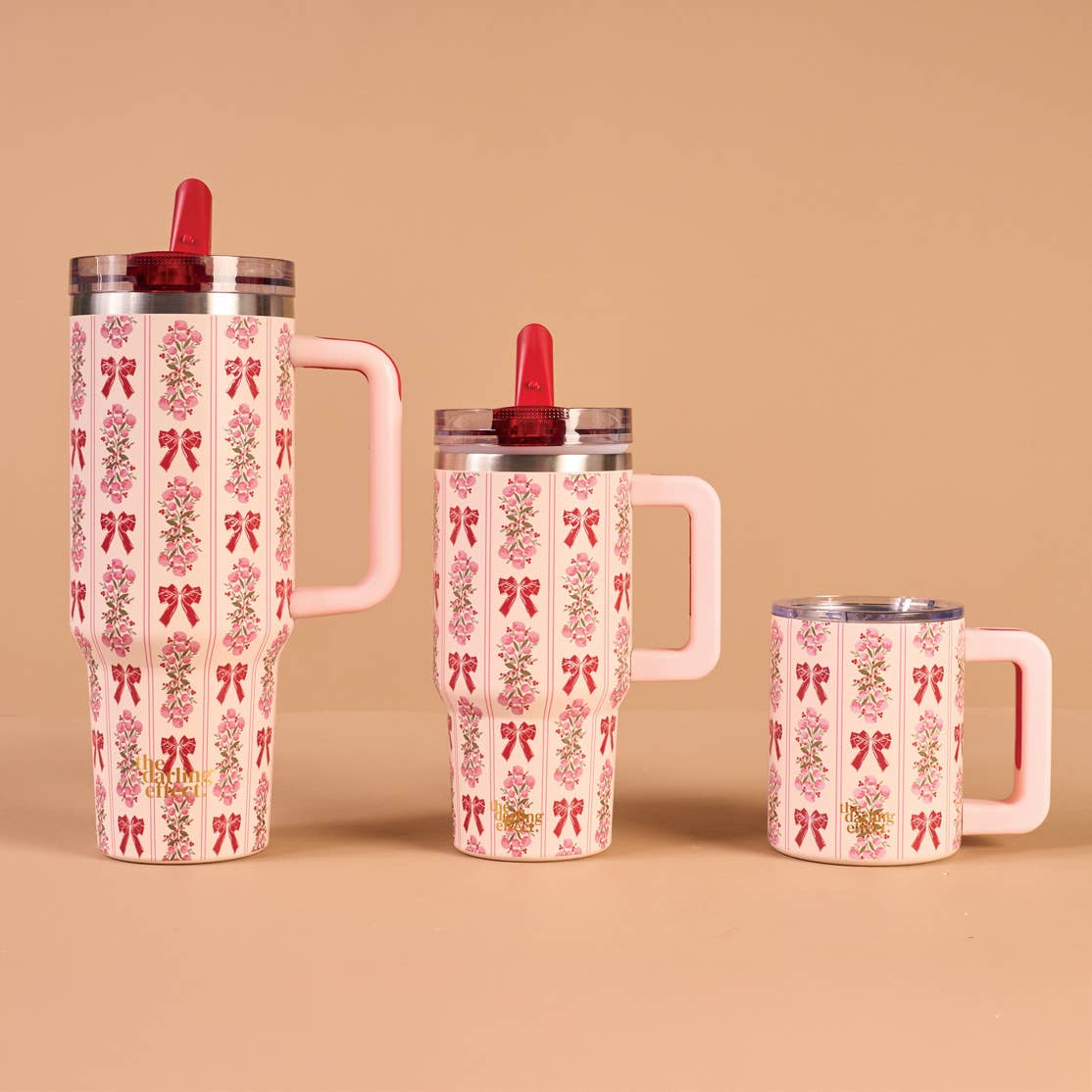 The Darling Effect - 14 oz Insulated Mug-Oh So Merry