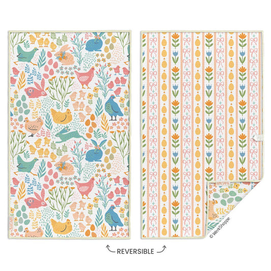 WerkShoppe - Springtime Friends Microfiber Kitchen Towel
