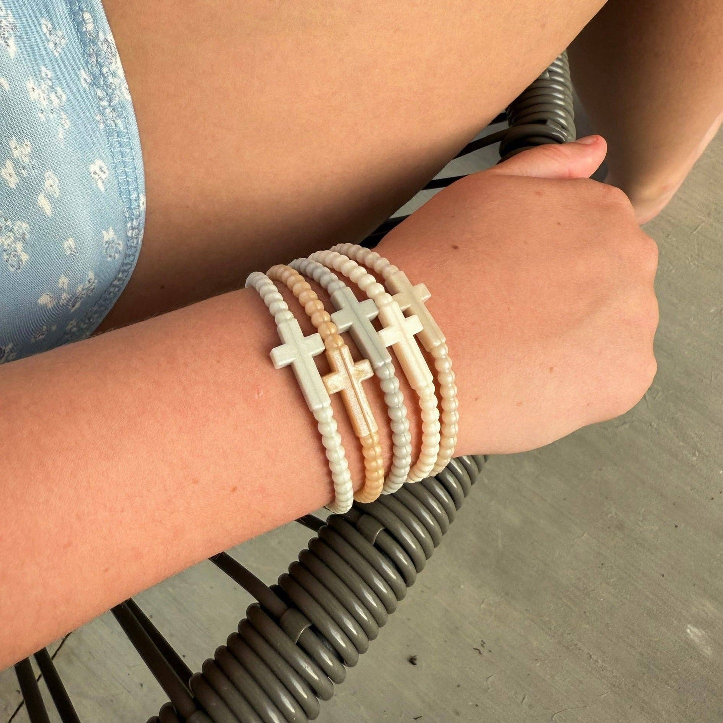 Ryan & Rose - Jesus Bracelets - 25 Packs: Kaleidoscope (25 Pack) / Small