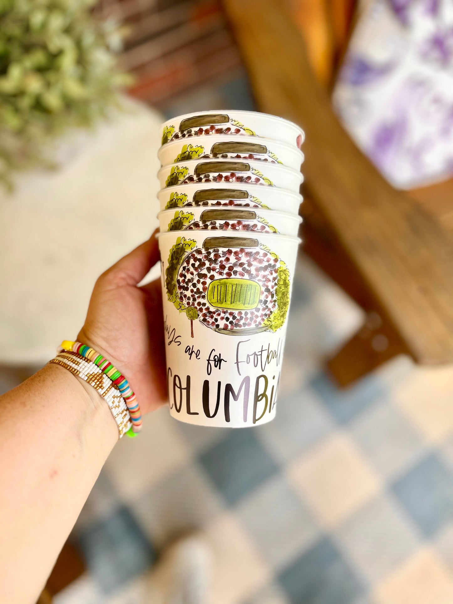 Happy By Rachel, LLC - Columbia, SC Reusable Cups tail gating, gift, alumni: Unwrapped