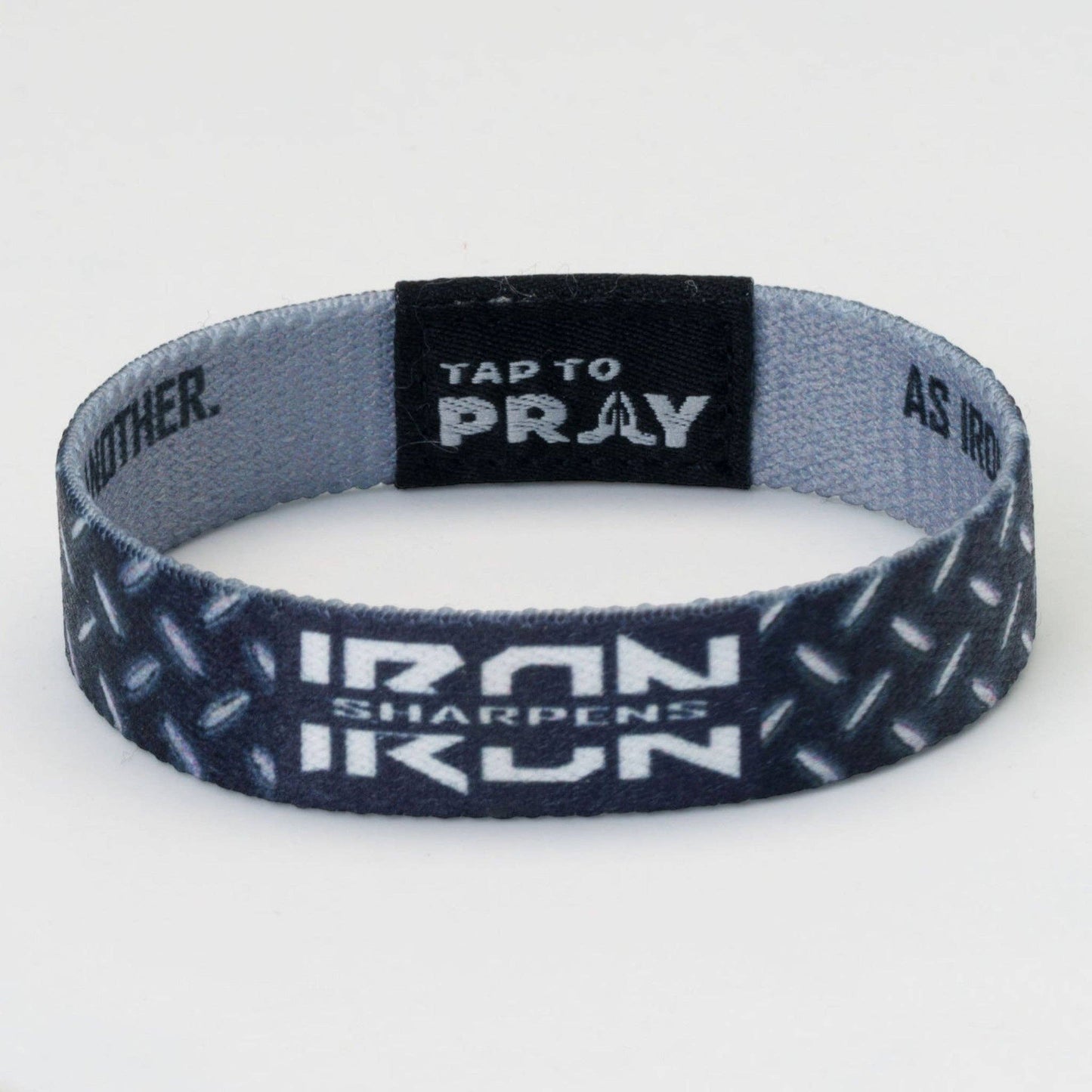 Versible - Tap To Pray® Wristband – Iron Sharpens Iron: Large