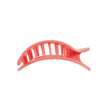 TELETIES - Flat Round Hair Clip | Medium | Dreamsicle