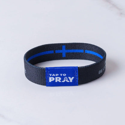 Versible - Tap To Pray® Wristband – First Responders - Law Enforcement: Large