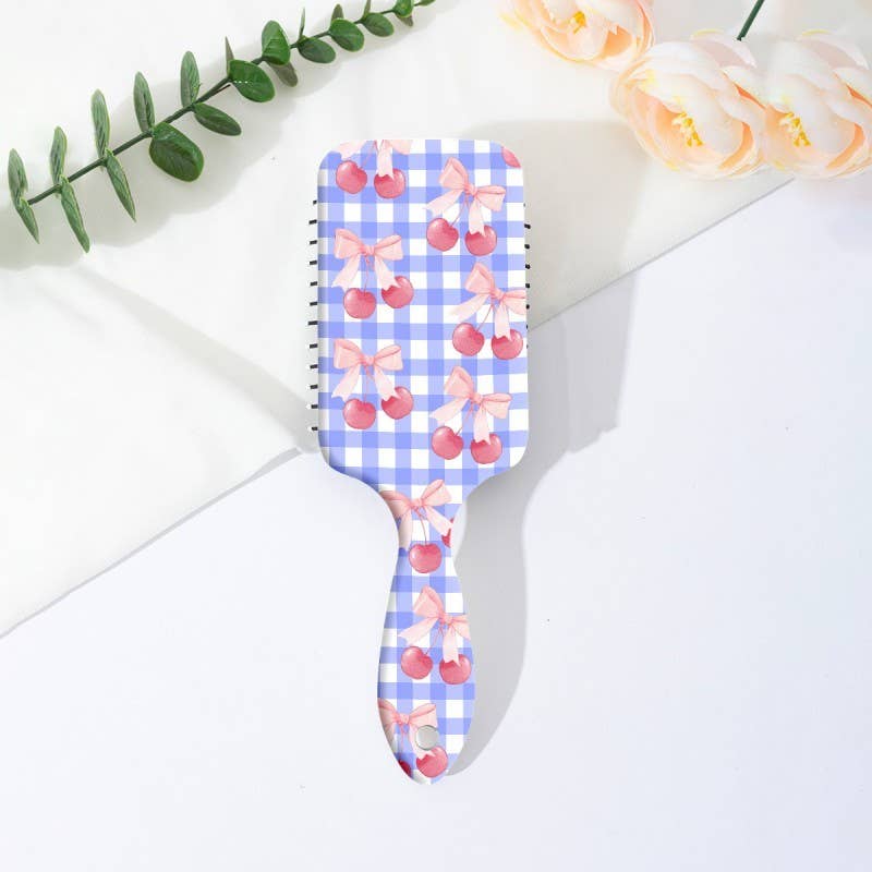 JOSSLYN by wall to wall - LARGE DETANGLE PADDLE HAIR BRUSH COMB | 40HC100: BOW B