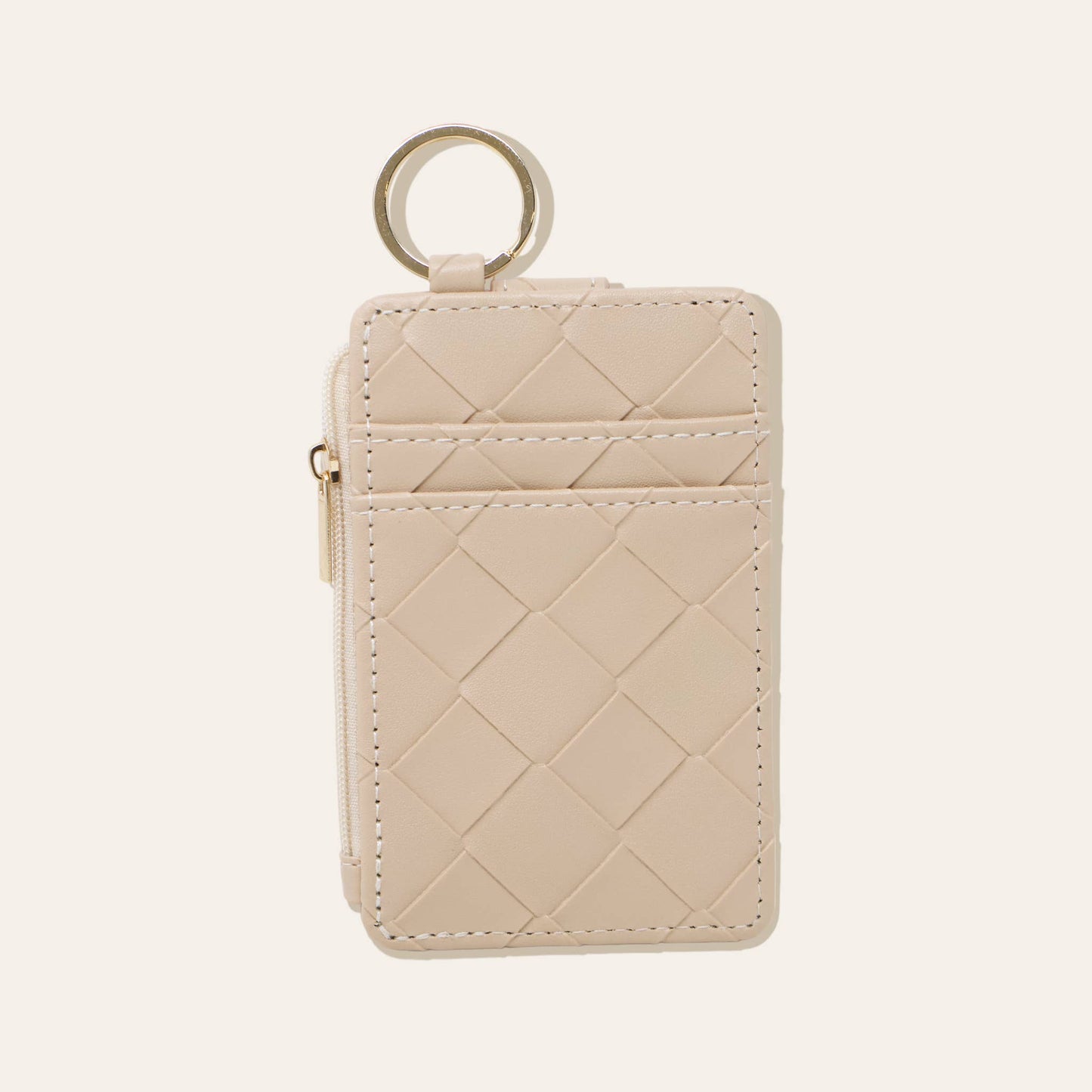 The Darling Effect - Keychain Wallet - Woven Oat