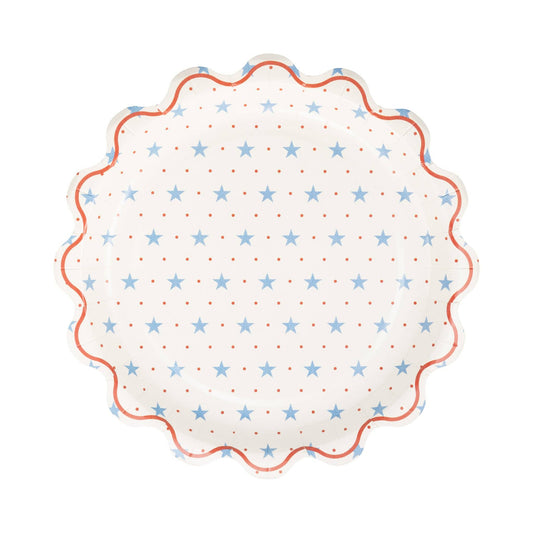 My Mind’s Eye - HAM1142 - Hamptons Petite Stars 9" Paper Plate