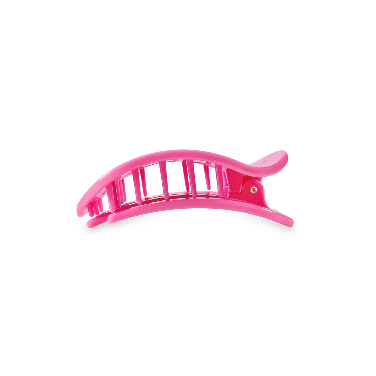 TELETIES - Paradise Pink Small Flat Round Hair Clip