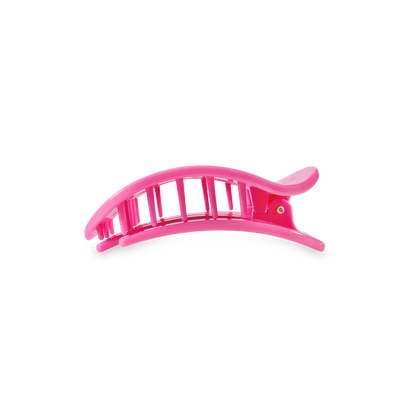 TELETIES - Paradise Pink Small Flat Round Hair Clip
