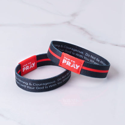 Versible - Tap To Pray® Wristband – First Responders - Firefighters: X-Small