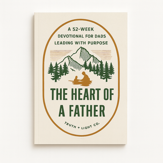 Paper Peony Press - The Heart of a Father: A 52-Week Men’s Devotional for Dads