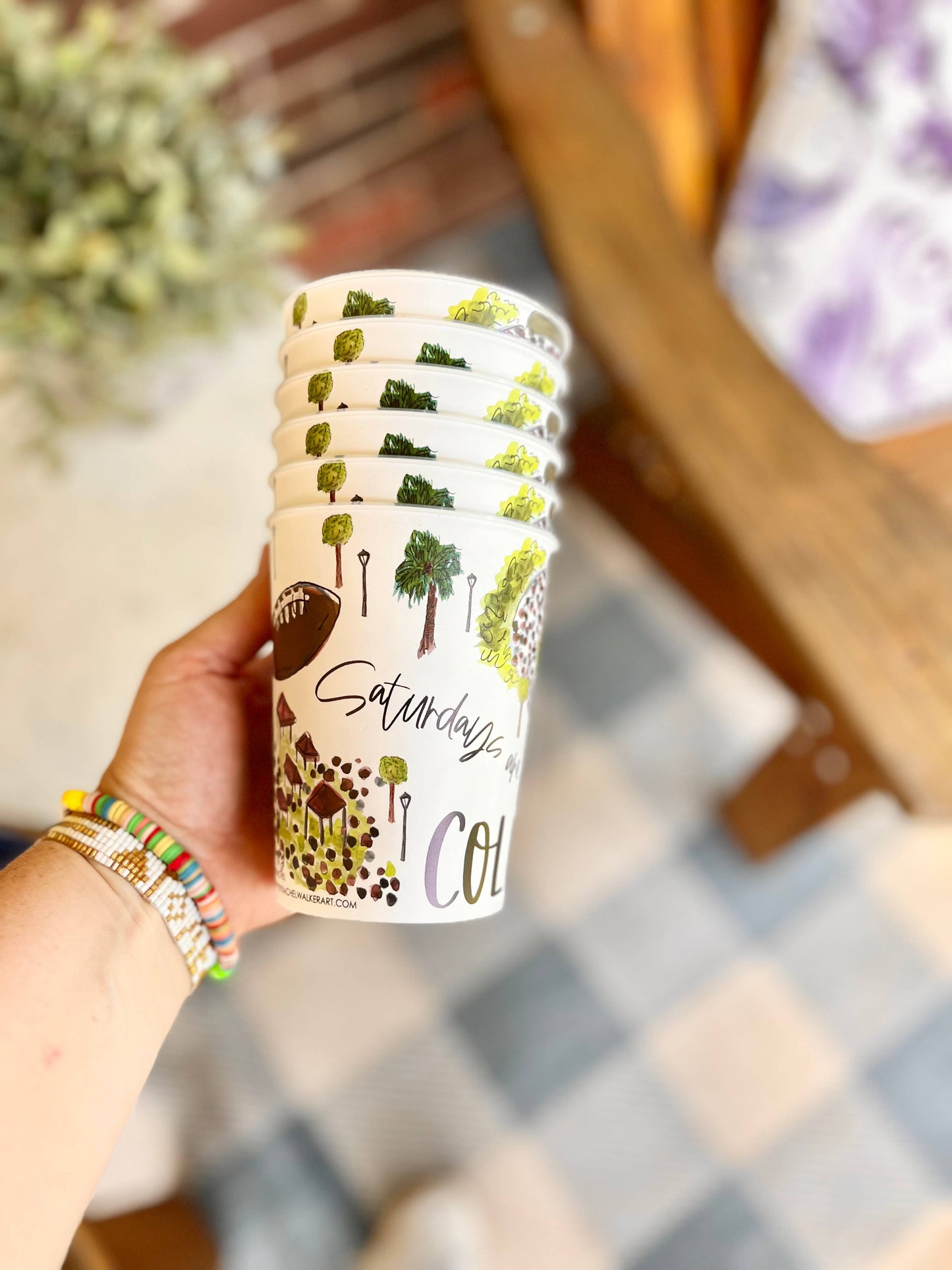 Happy By Rachel, LLC - Columbia, SC Reusable Cups tail gating, gift, alumni: Unwrapped