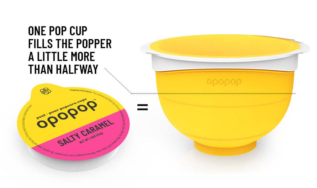 Opopop, Inc. - Pop Cups Discovery Collection Popcorn Kernels