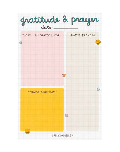 Callie Danielle - Guided Prayer Notepad