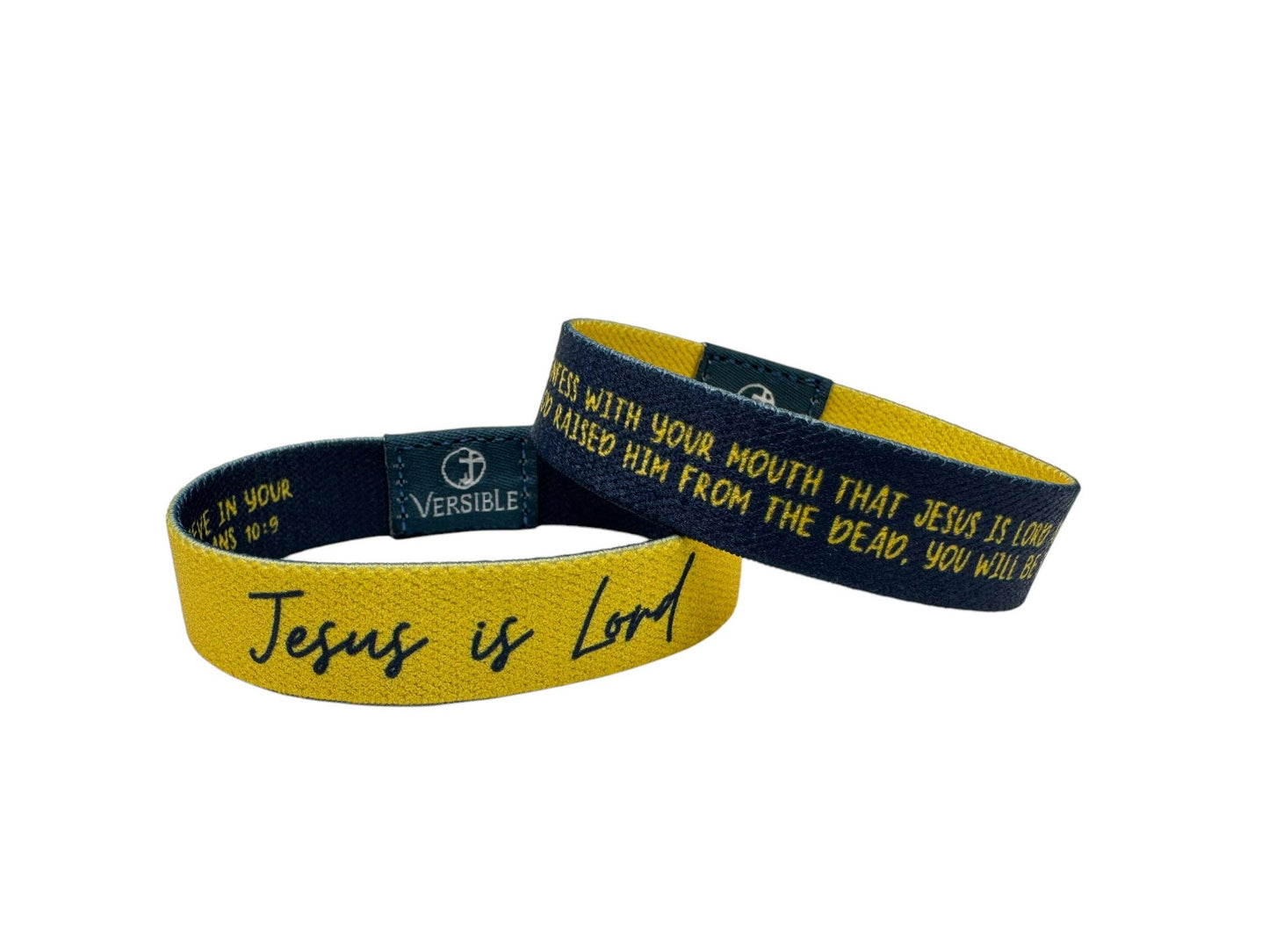 Versible - Solid Truths Collection: X-Small / Yellow - Jesus is Lord