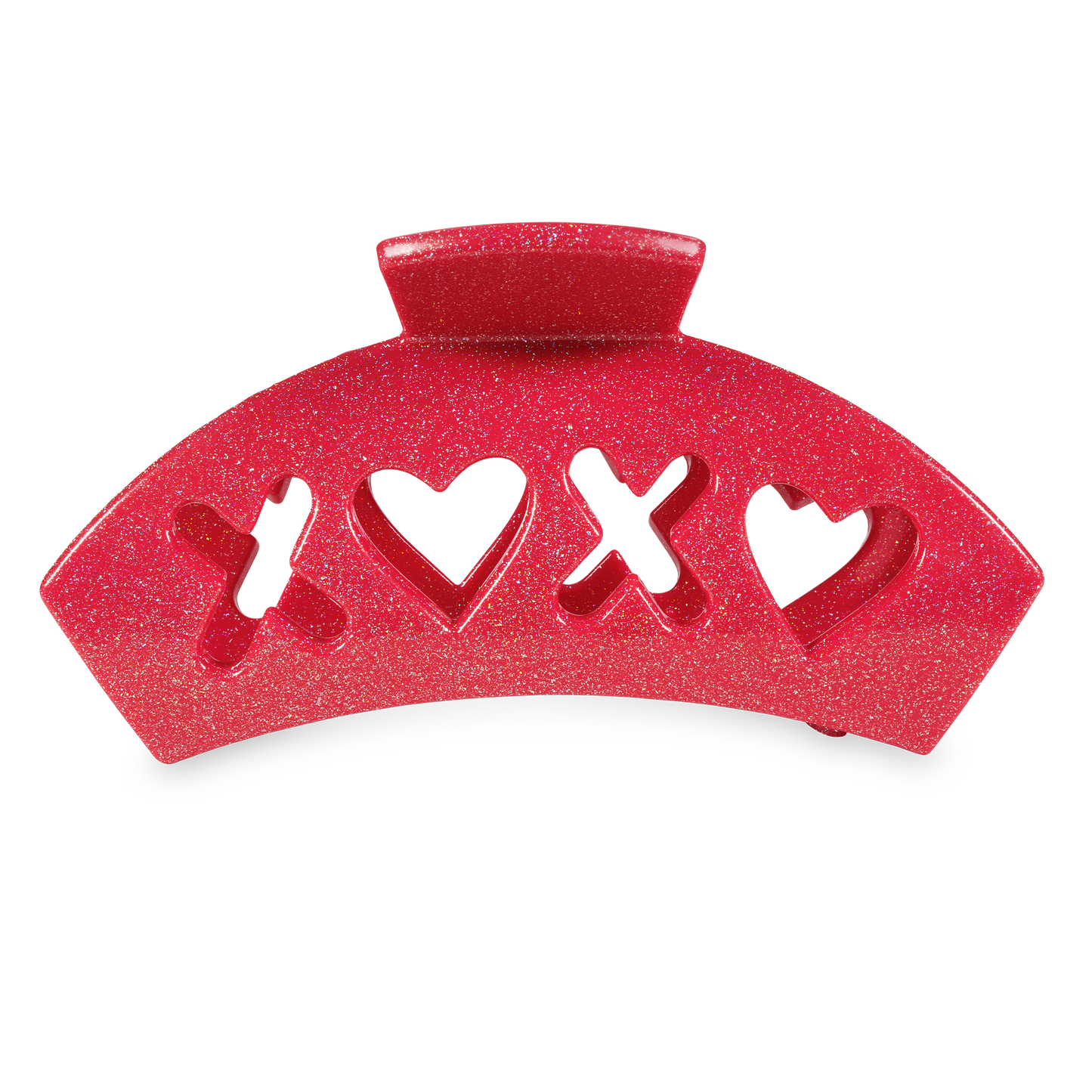 TELETIES - Red Sweet Talker Large Hair Clip